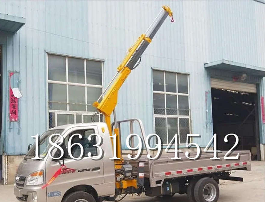 海州区随车吊机搬运改装随车吊机12V液压车载吊改装电动葫芦全电动车载吊机